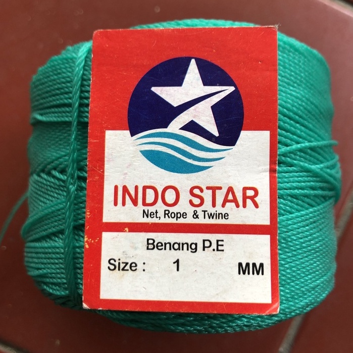 Tali Tambang kecil 1mm / Tambang PE 1mm INDOSTAR ±200 METER