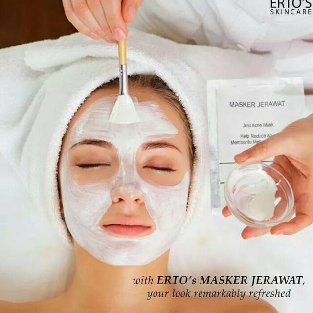 ERTOS MASKER JERAWAT - ERTO'S ACNE TREATMENT - ANTI ACNE MASK