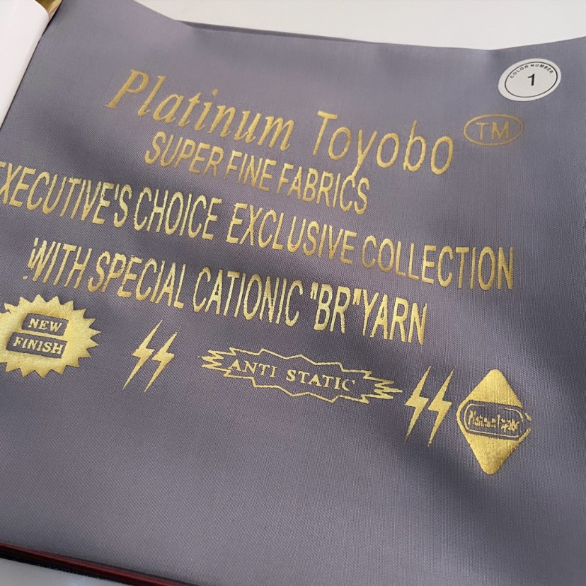 (HARGA PER 0,5 METER) Kain TOYOBO ROYAL MIX Platinum