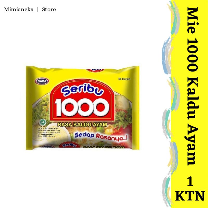 

GAGA 1000 RASA KALDU AYAM (1 DUS = 40 PCS)