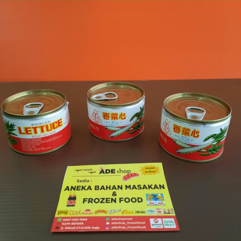 

caisim selada acar 182 gr pickled lettuce chaisim