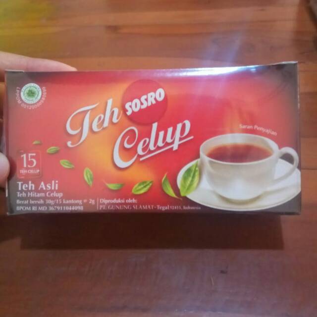 

Teh Celup SOSRO isi 15