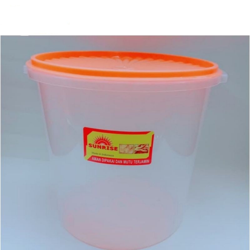 Toples Plastik Toples Kerupuk toples Jumbo 5 Liter