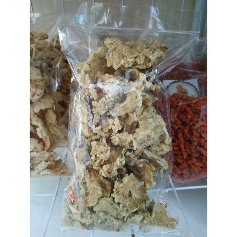 

keripik/kripik/krupuk pare