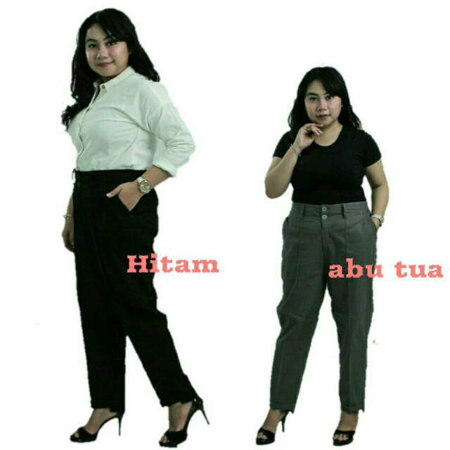 NDR901 BAGGY PANTS JUMBO / BAGGY XXL / 4L / 5L / beggy jumbo / celana wanita jumbo / baggi pants ...