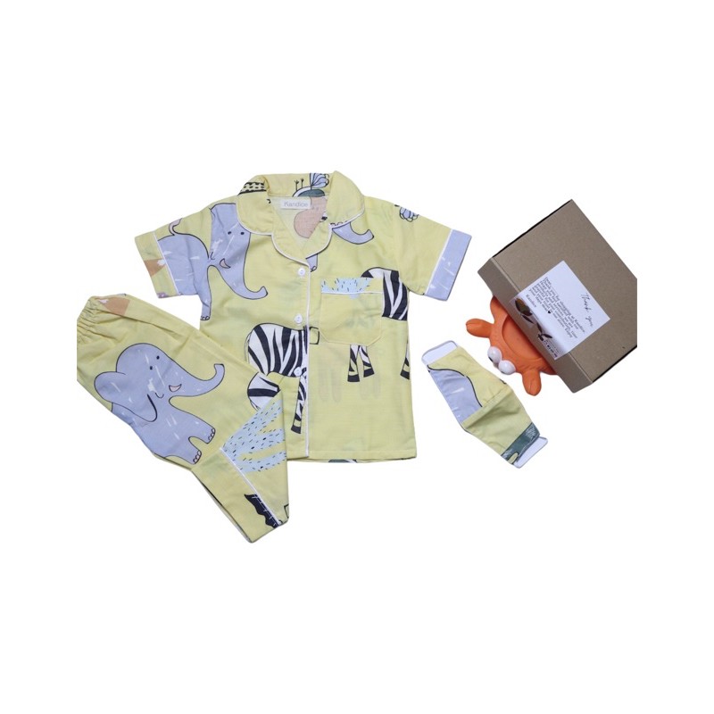 Kandice Hampers | birthday gift | Kids Pajamas | Baju Tidur Anak katun berkualitas