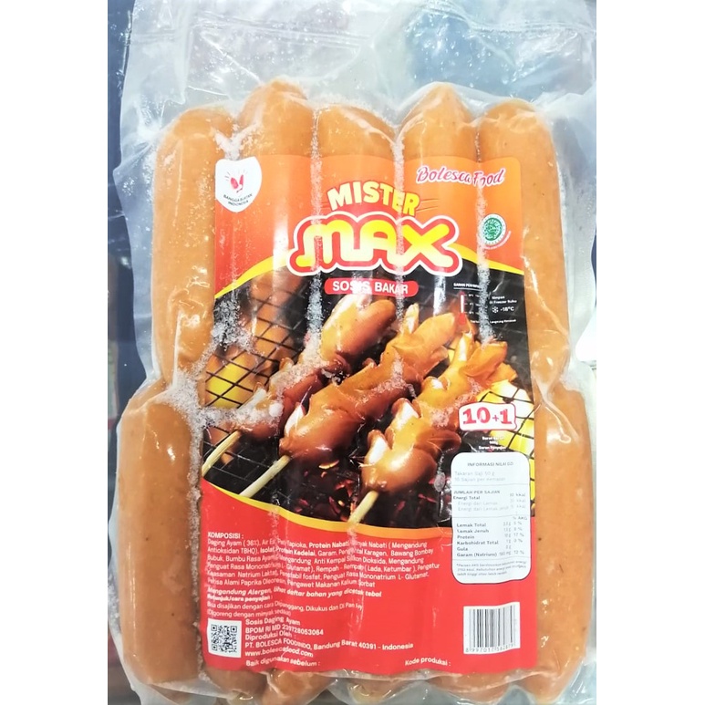 

Mister Max Sosis Bakar Mini 500gr