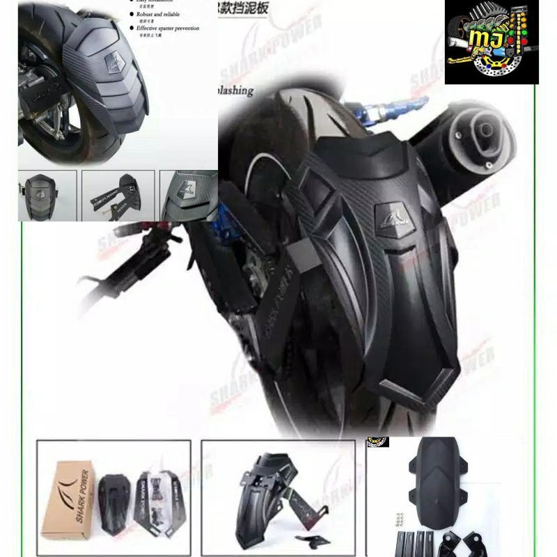 MUD GUARD/MUDGUARD VIXION/R15 V3/GSX/CB150R/CBR-F150/BYSON/MEGAPRO PELINDUNG LUMPUR