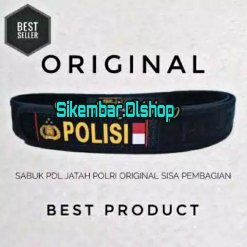 Sabuk Jatah Polri 2020 Polisi SABHARA PDL. Kualitas Terbaik 
