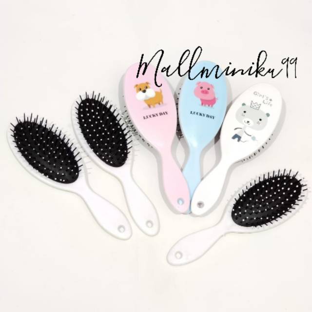 Sisir Rambut Detangler - Sisir Rambut Anti Kusut