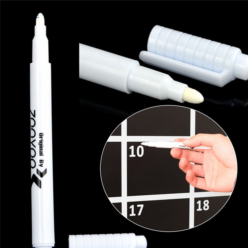 [SALE] White Liquid Chalk Pen Marker Erasable Chalkboard Blackboard Liquid Ink Pen