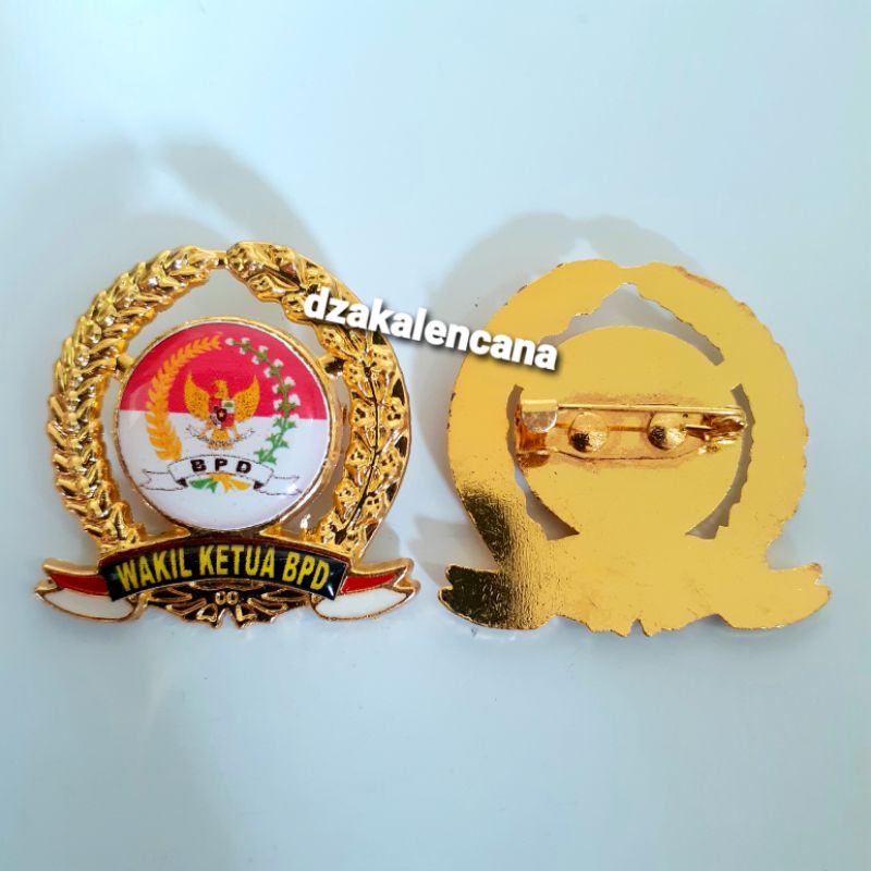 PIN WAKIL KETUA BPD LOGO TERBARU - PIN BPD - LENCANA BPD