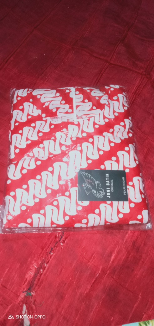 Juni Batik Gamis Batik Wanita Kombinasi Resleting Belakang All Size - Tali Samping