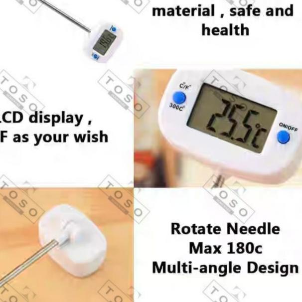 

FREE ONGKIR!TA288 FOOD THERMOMETER DIGITAL TERMOMETER KOPI COOKING BAKING MASAK|SQ6