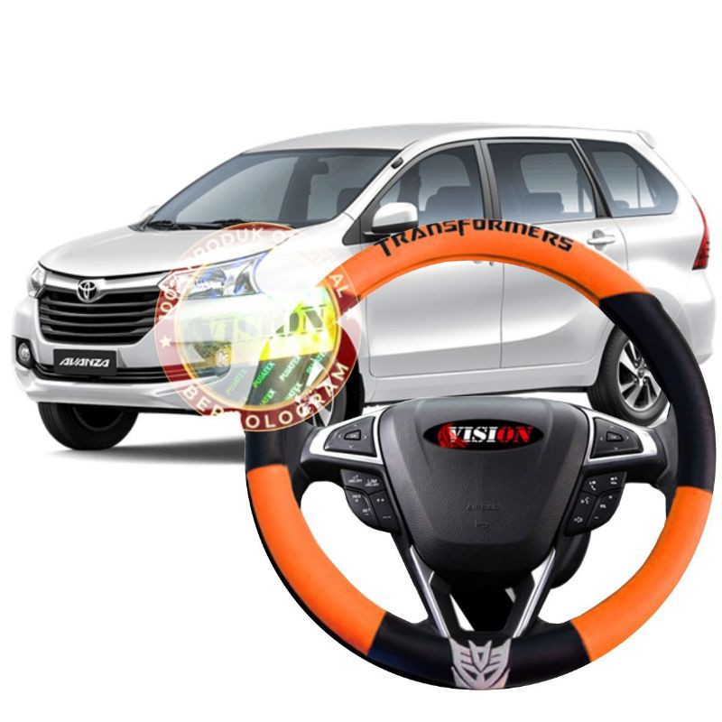 AVANZA 2006 COVER/SARUNG STIR MOBIL TRANSFORMERS WARNA ORANGE