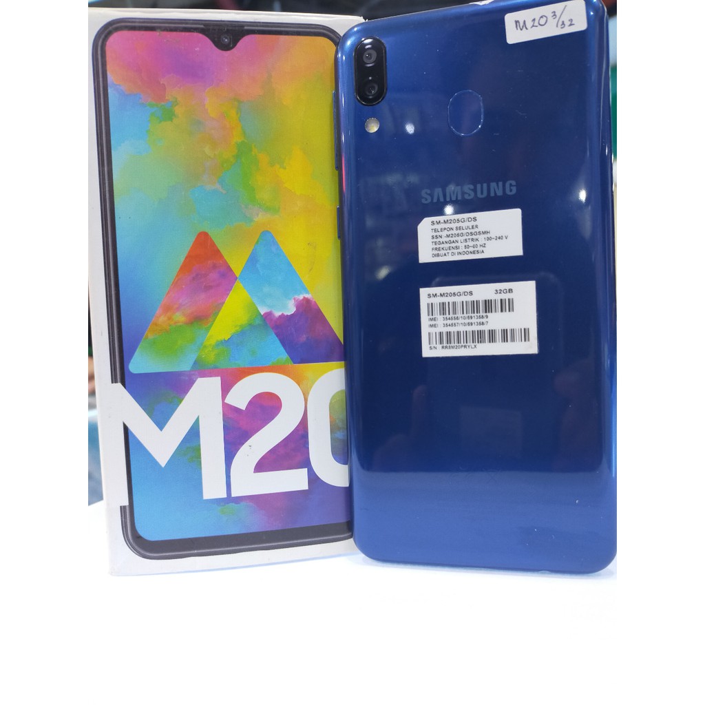 Samsung M20 Ram 3 Rom 32Gb Garansi Resmi(SECOND)