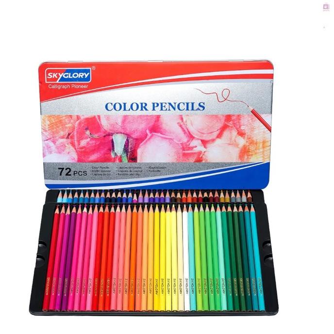 

ZU237 G & M SKYGLORY SET PENSIL WAR 72 WAR DENGAN KOTAK PENYIMPAN META DFD6546E