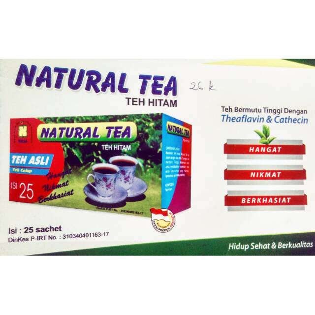 

Nasa natural tea teh hitam