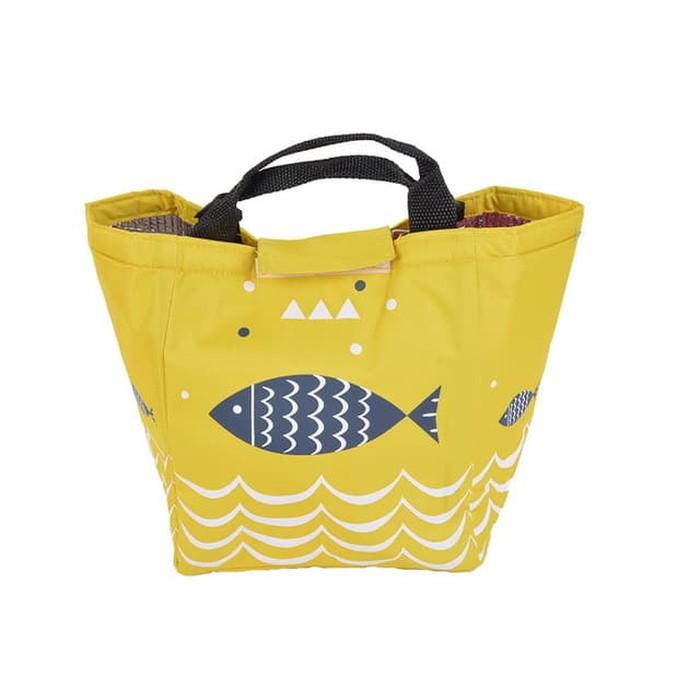 

TM011 Fish Lunch Bag Cooler Bag Tas Makanan Motif Ikan Kuning Murah