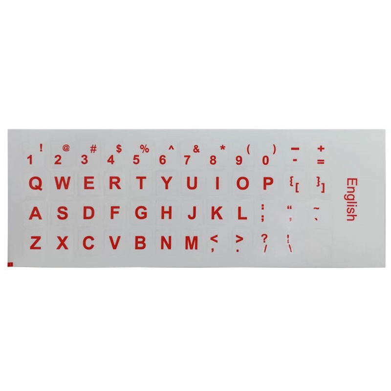 Vivi Stiker Pelindung Keyboard Komputer Bahasa Inggris