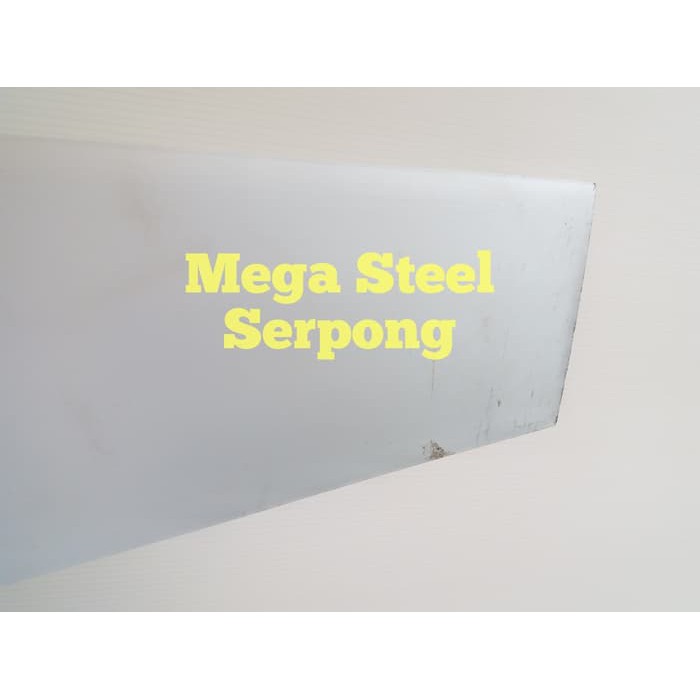 READY LIST U ALUMUNIUM SILVER UK 2 CM X 10 CM X 2 CM, PANJANG 119.5 CM