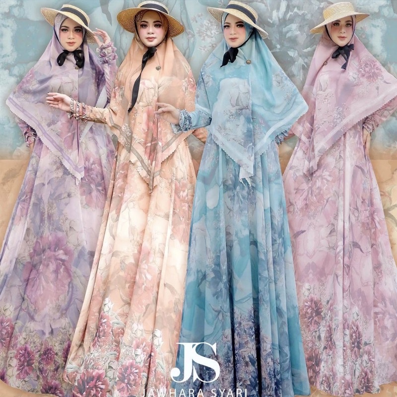 CHIANG MAI By Jawhara Syari | Syari Premium | Set Syari Cantik | Bangkok Fashion Show