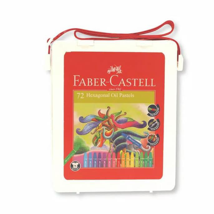

Ready! Crayon / Oil Pastel Faber Castell 72 Warna Murah