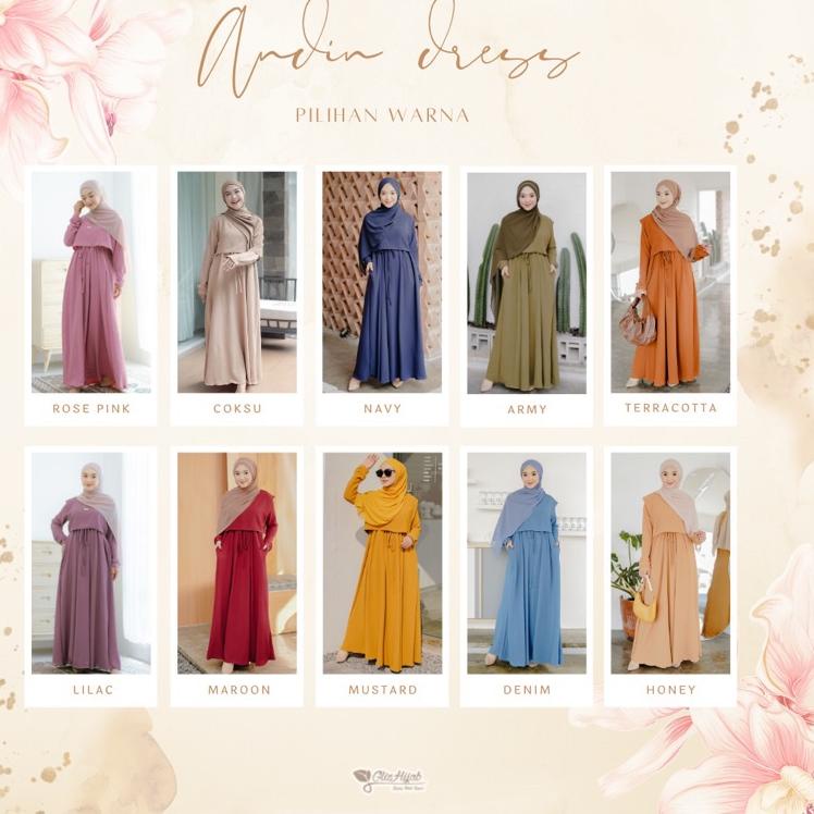 (PALING DIMINATI) GlizhHijab - Andin X Ria Ricis | Fashion Muslim Terbaru Gamis Busui / Non Busui Ma