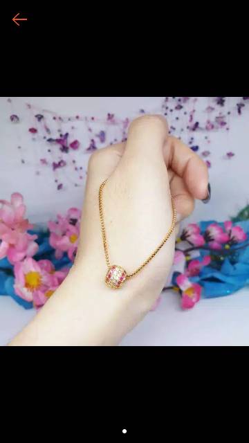 Kalung bola italy xuping lapis mas [KD-37]