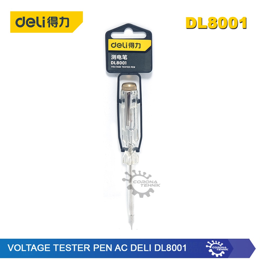 Voltage Tester Pen AC Deli DL8001