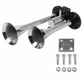 Klakson Trompet Mobil Dual Air Horn 300dB 12V/24V TZ-321