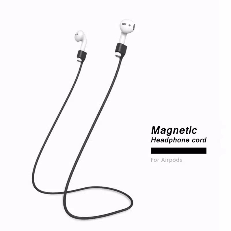 Apple Airpods Anti Lost Strap Loop Magnetic Rope Silicone Magnet