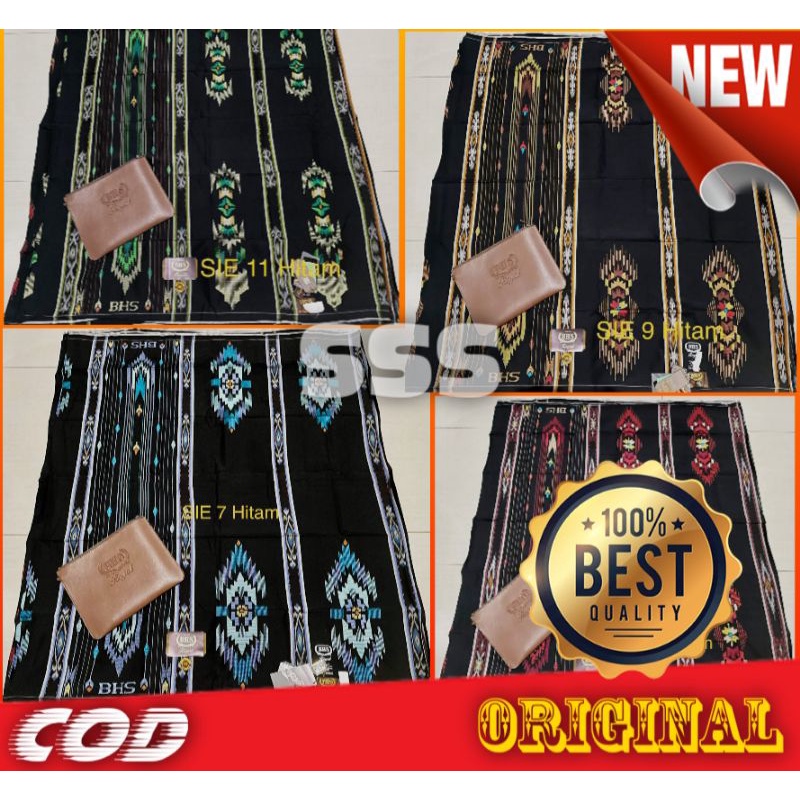 SARUNG BHS ROYAL SIE MS GOLD HITAM ORIGINAL LIMITED EDITION