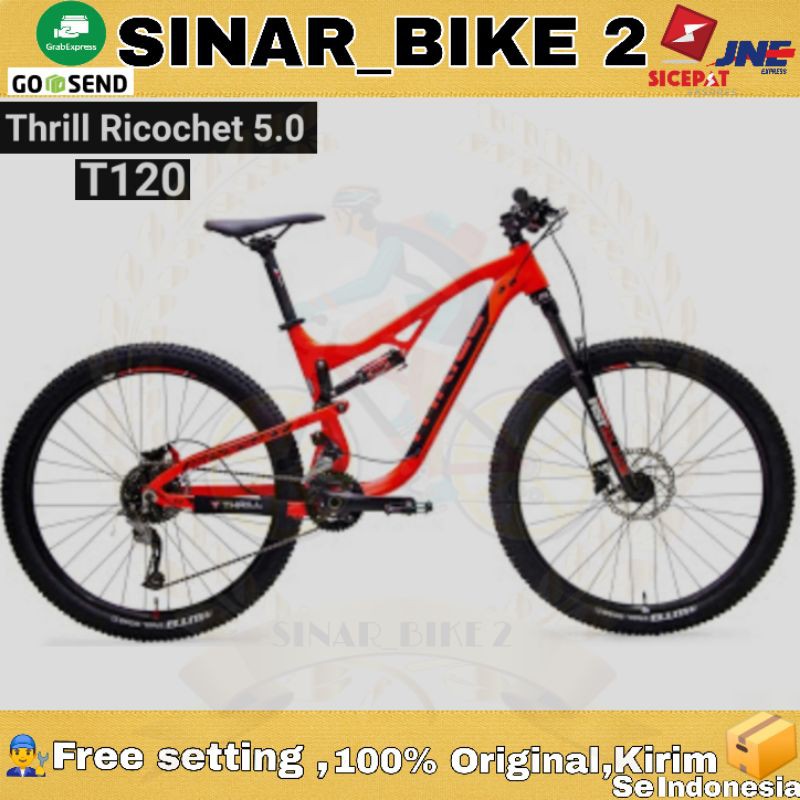 Sepeda Gunung Mtb 27,5Inch Thrill RicoChet T120 (Gosend/Grab)