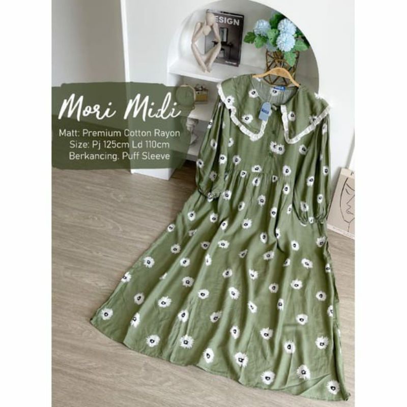 MIDI DRESS MORI TERBARU 2022