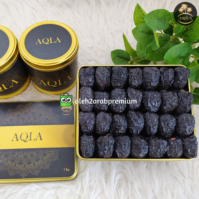 

KURMA AJWA PREMIUM 1 KG (KURMA NABI) AJWA MADINAH KUALITAS PREMIUM