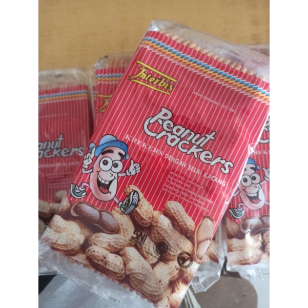 

Interbis Peanut Crackers Krekers Selai Kacang