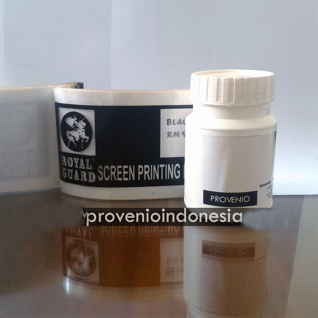 

Tinta Sablon Plastik 250gr Black Hitam HDPE PE PP