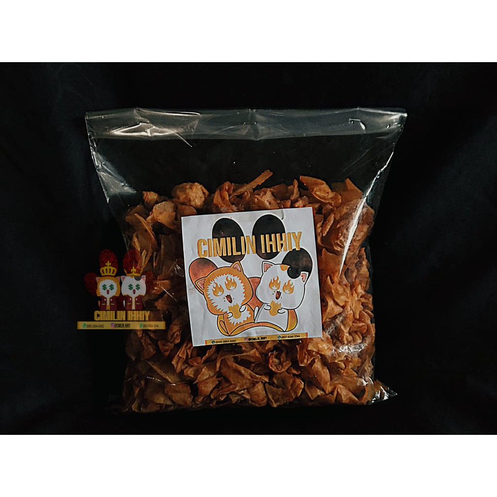 

Kripik singkong pedas || kripset bawang 1/4KG