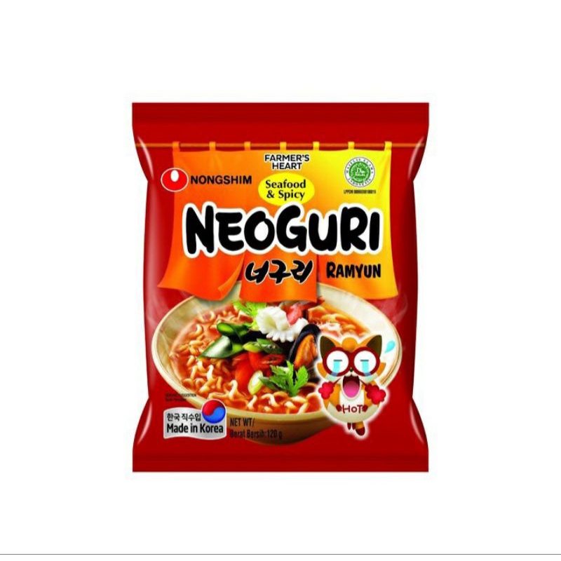 

Nongsim Neoguri Ramyun seafood Pedas 120 g