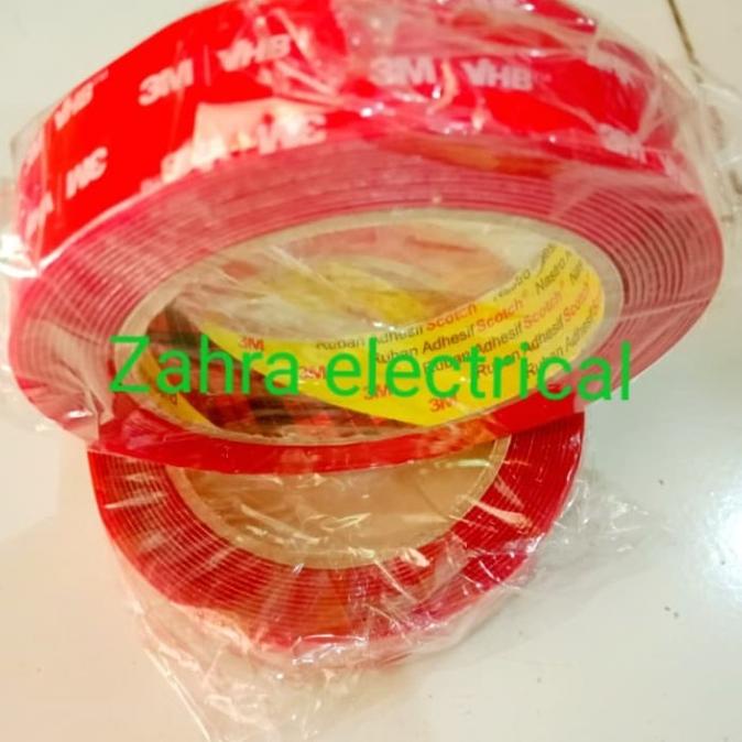 

(BISA COD) Double tape VHB 4910 Bening 3 M 24mm x 3 meter TERBARU Kode 927