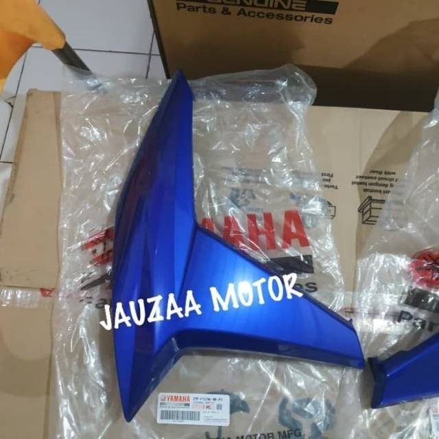 SAYAP KUPING TANGKI VIXION ADVANCE NVA KIRI BIRU ORIGINAL