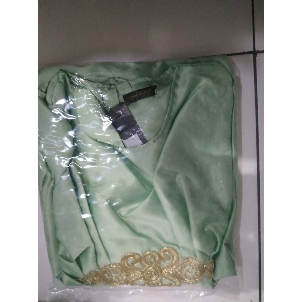 [VM] - Kaftan fashion satin polos modist  / kaftan muslim dewasa lebaran 084# Mydress_collection