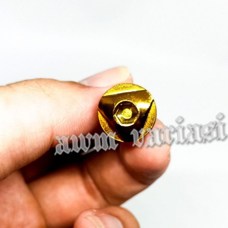 Baut Disc Cakram Piringan Honda Yamaha Suzuki Kawasaki Universal Probolt Stainless Steel King Nut bisa buat semua jenis motor