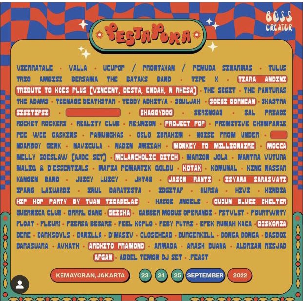 Tiket Pestapora (JANGAN DI CO)