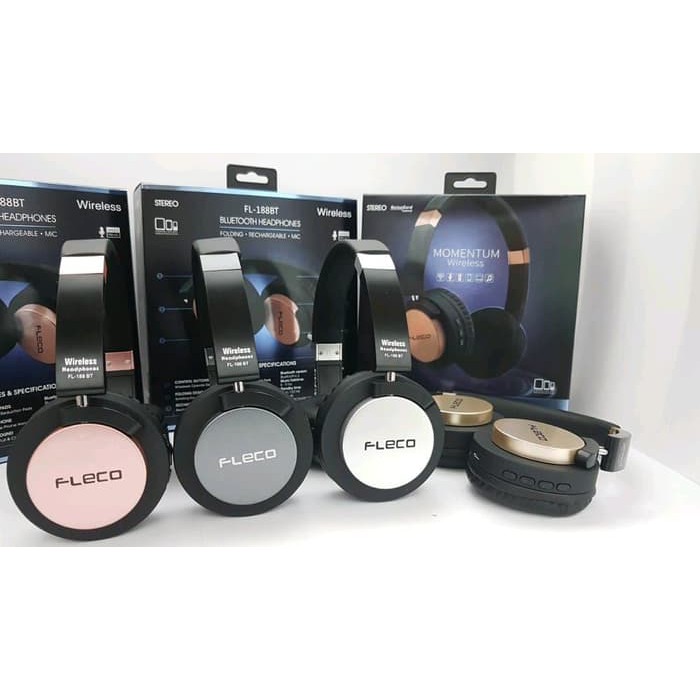 Headphone Bluetooth Extra Bass FLECO FL-188BT