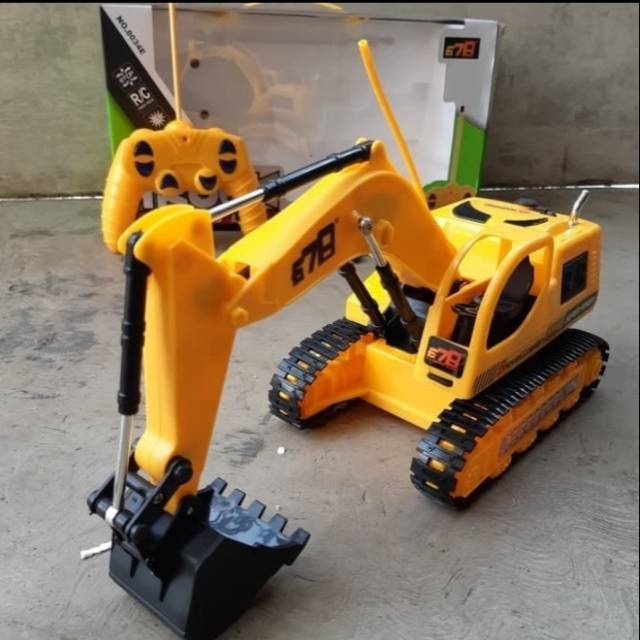 Mainan Mobil Excavator - RC Excavator Digger