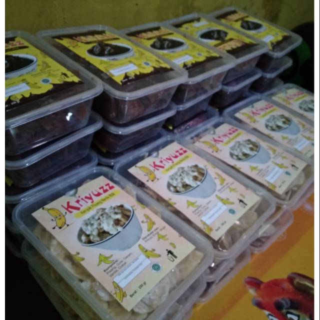 

Kriyuzz Keripik pisang varian rasa