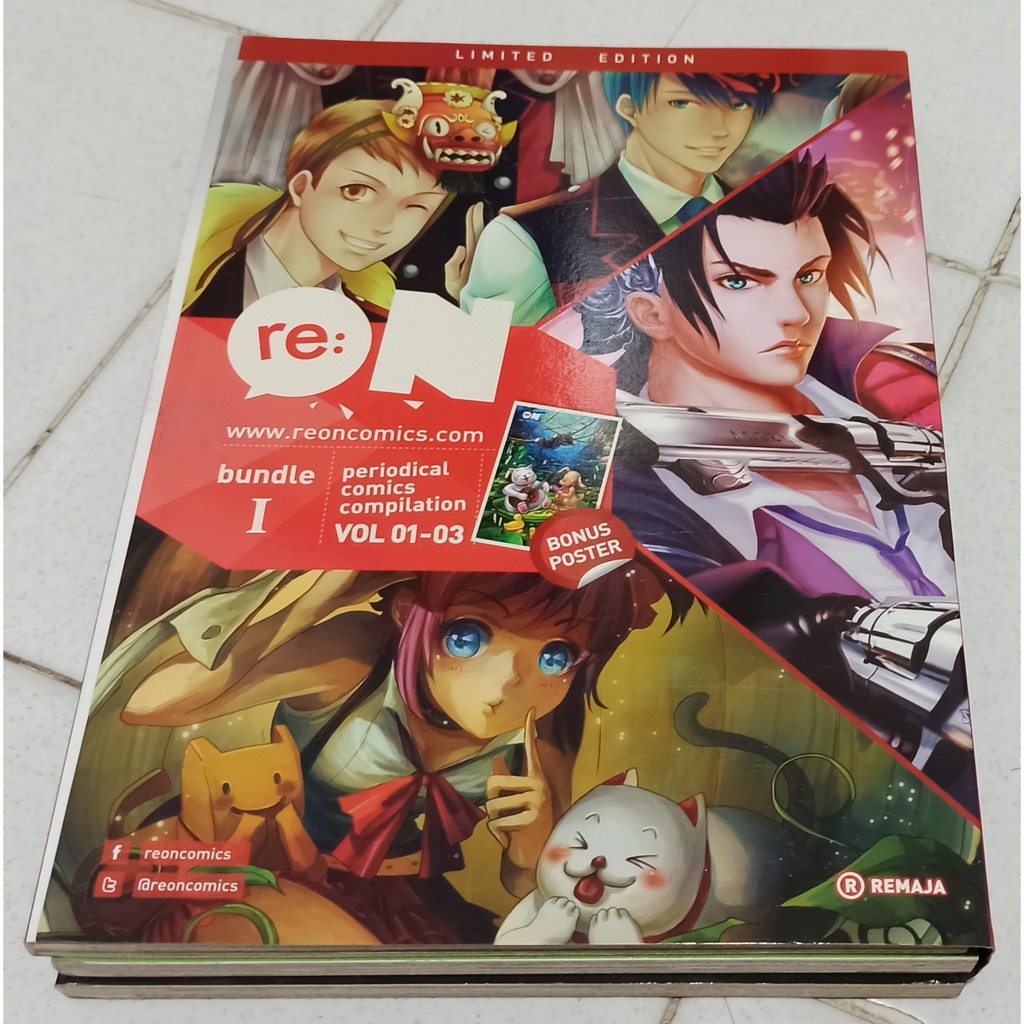 Komik - Re:On Comics Bundle I Limited Edition (Vol 1-3) - Buku Murah Buku Bekas Komik Lokal