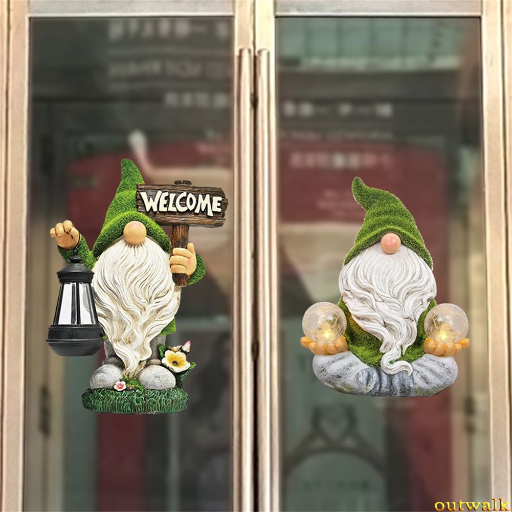 Christmas Sticker Garden Villain Gnome Wall Sticker Faceless Old Man Window Sticker Glass Sticker OW